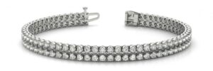 1.85 Carat Diamond Multi Row Tennis Bracelet