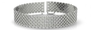 4.15 Carat Diamond Multi Row Bracelet