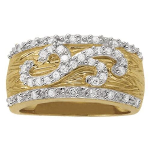 Diamond Fashion Textured Ring