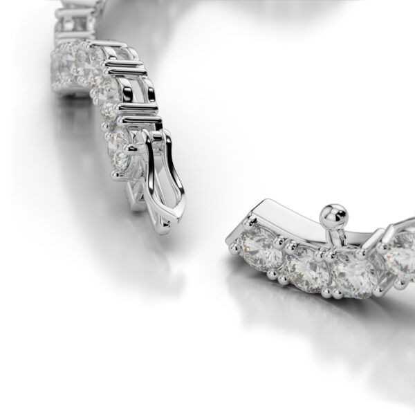 5 Carat Diamond Curved Bracelet