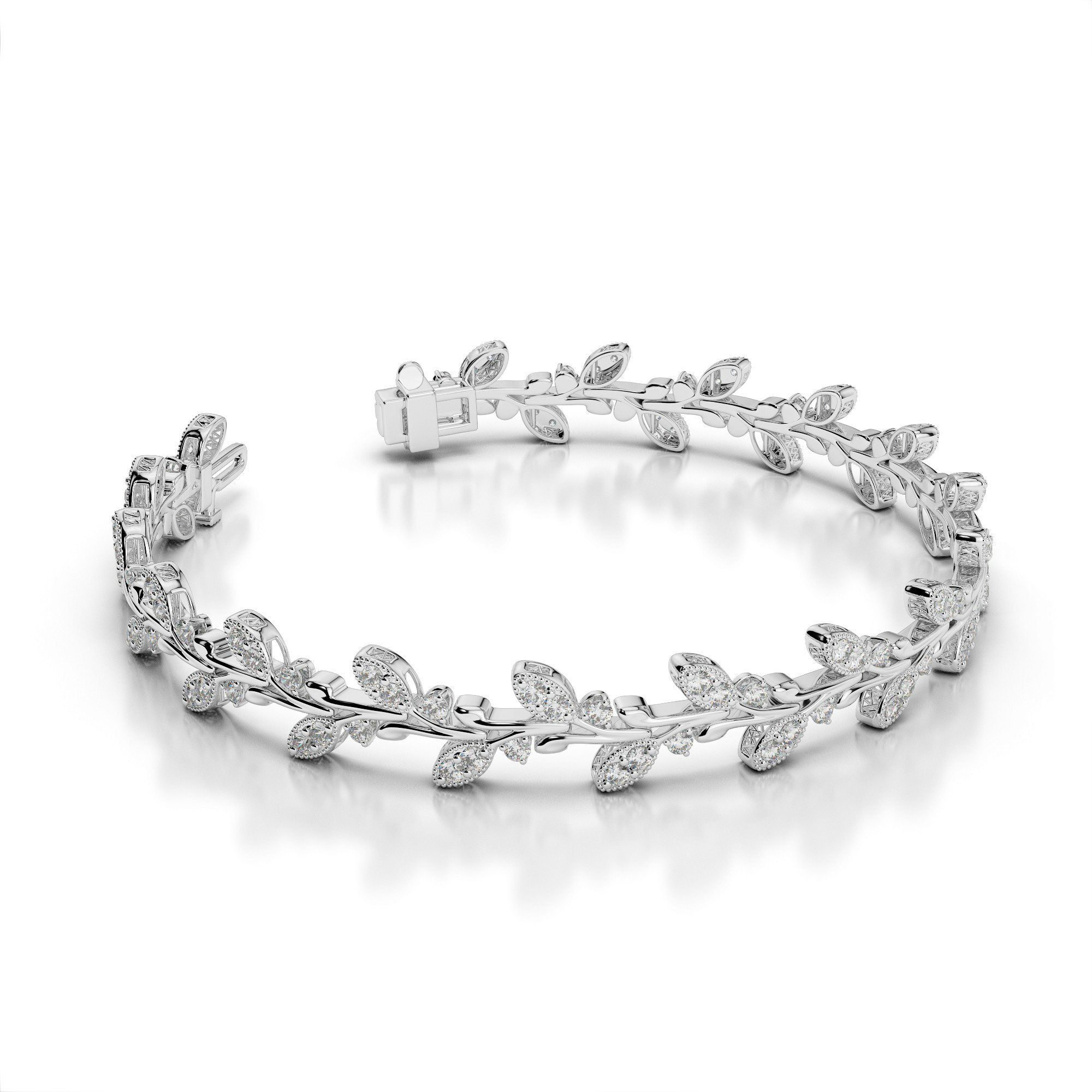 DIAMOND 3 ROW PRONG SET TENNIS BRACELET – jaimiegellerjewelry