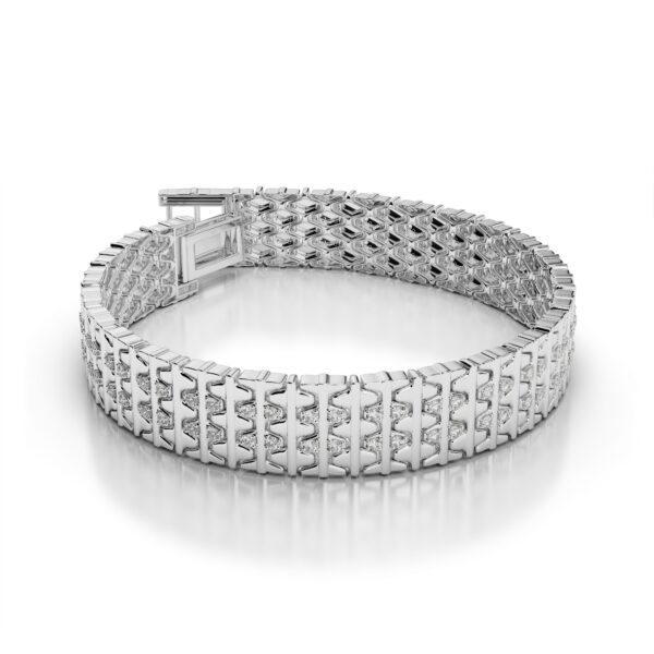 3.00 Carat Diamond Men's Bracelet