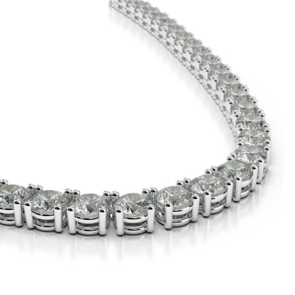 40 Carat Diamond Tennis Necklace