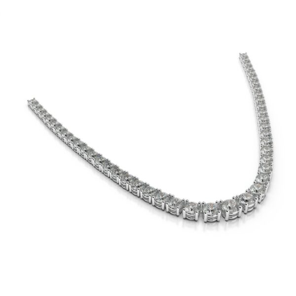 15 Carat Diamond Tennis Necklace