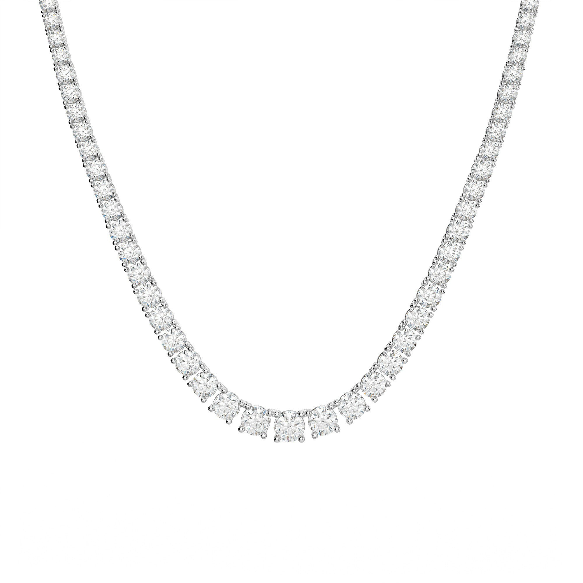 15ct Tennis Diamond Necklace