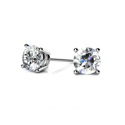 1.50 Carat Diamond Stud Earrings
