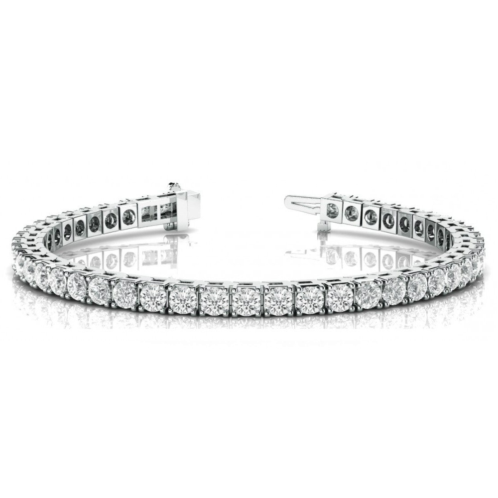 diamond tennis bracelet - 1 carat, genuine diamond bracelet – J Hollywood  Designs