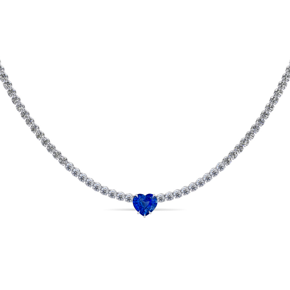 3 Carat Igi Labgrown Diamond necklace at Rs 99999/piece in Gurugram | ID:  2853184611162