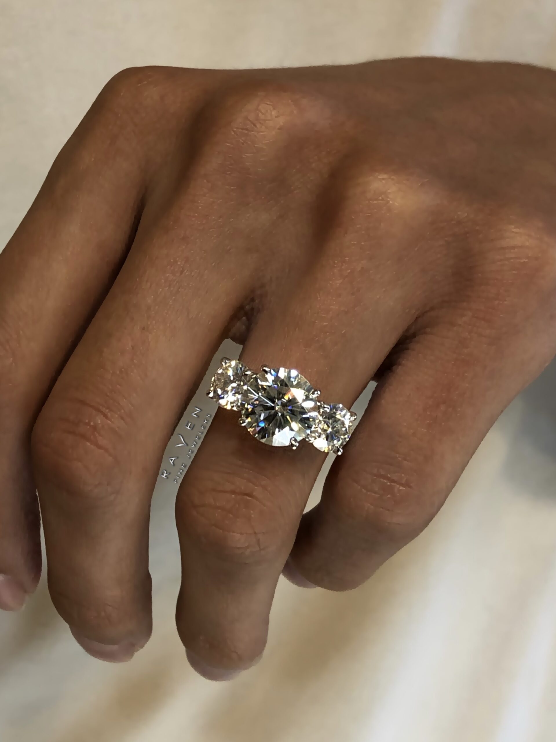GIA 4 Carat Pear Cut Diamond Solitaire Engagement Ring - Filigree Jewelers