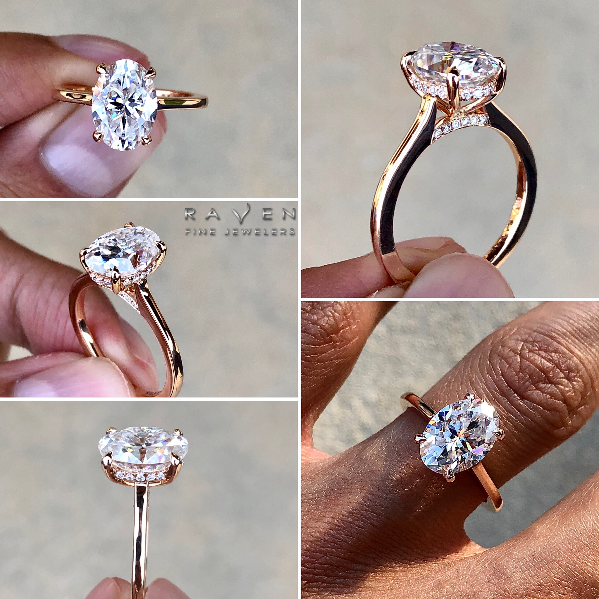 3 carat online moissanite ring