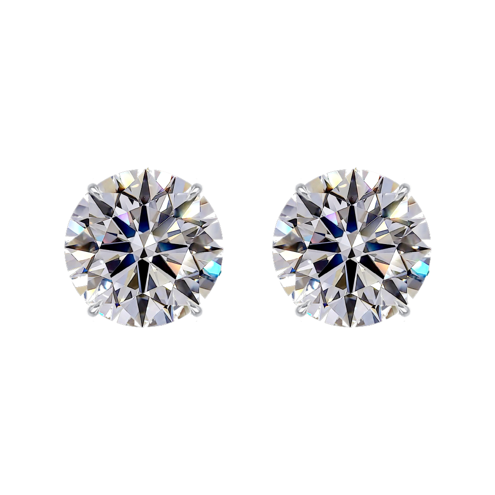Diamond Stud Earrings Online - Solitaire Jewels Dubai, UAE